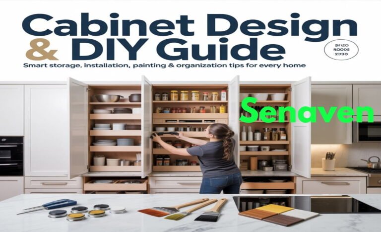 Modern kitchen cabinet design showing smart storage, organized drawers, and functional layout for home interiors