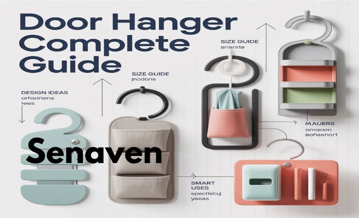 A modern door hanger used for home organization, hanging clothes and accessories behind a door in a small space