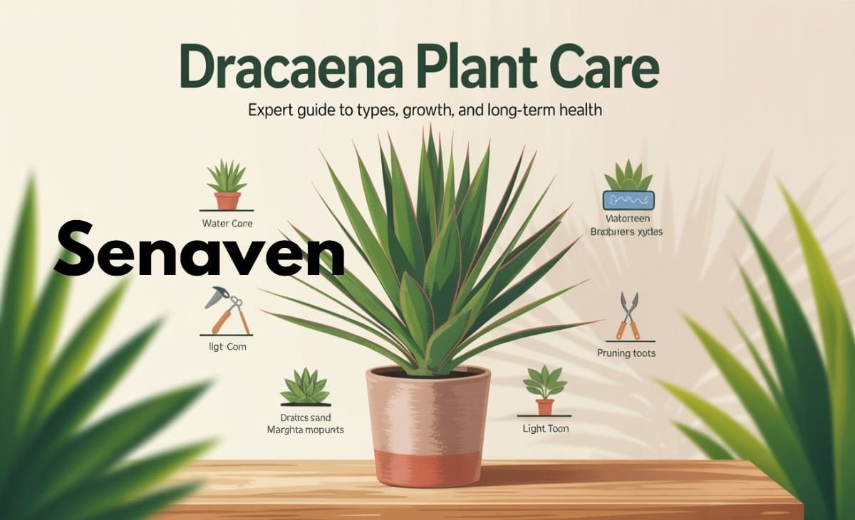 Dracaena indoor plant in modern home interior with green leaves in pot