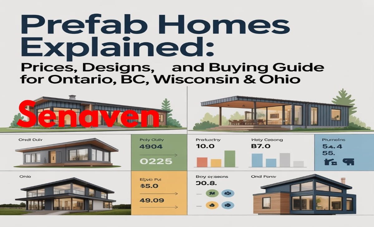 Prefab homes modern design exterior showing modular construction and energy-efficient architecture