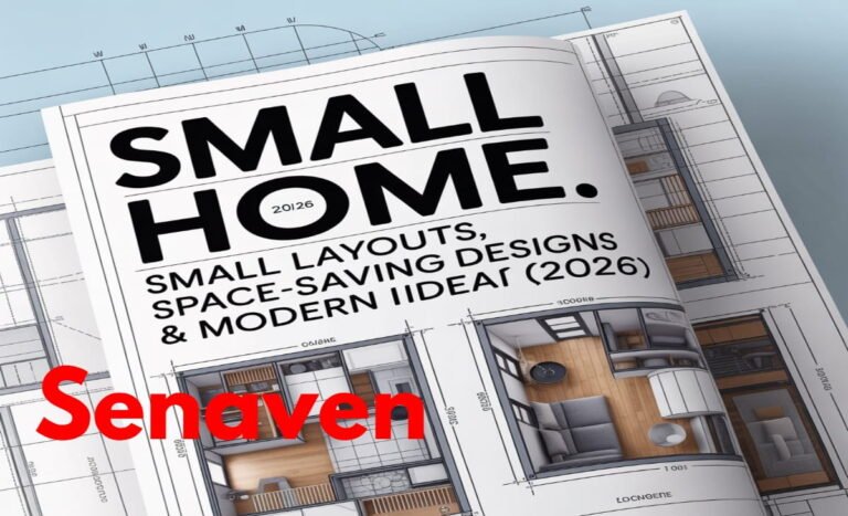 Modern small home plans showing smart space-saving layout design for compact living homes in 2026