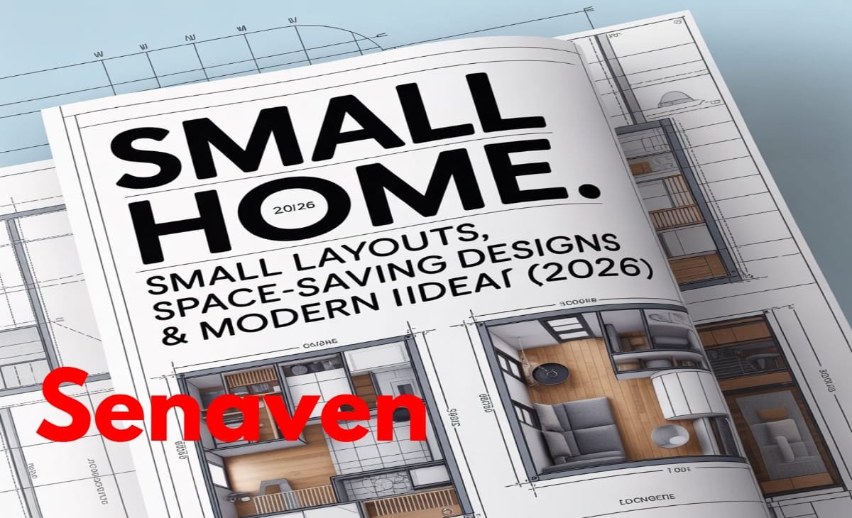 Modern small home plans showing smart space-saving layout design for compact living homes in 2026